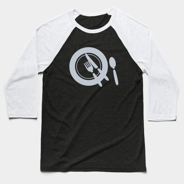 Plate Baseball T-Shirt by Kalle